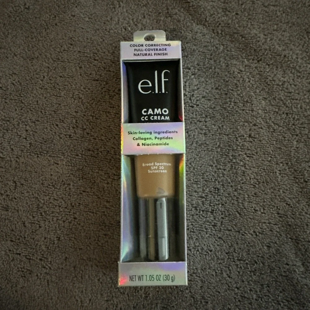 E.L.F. Camo CC Cream Color Correcting Full Coverage Foundation Deep 510 C